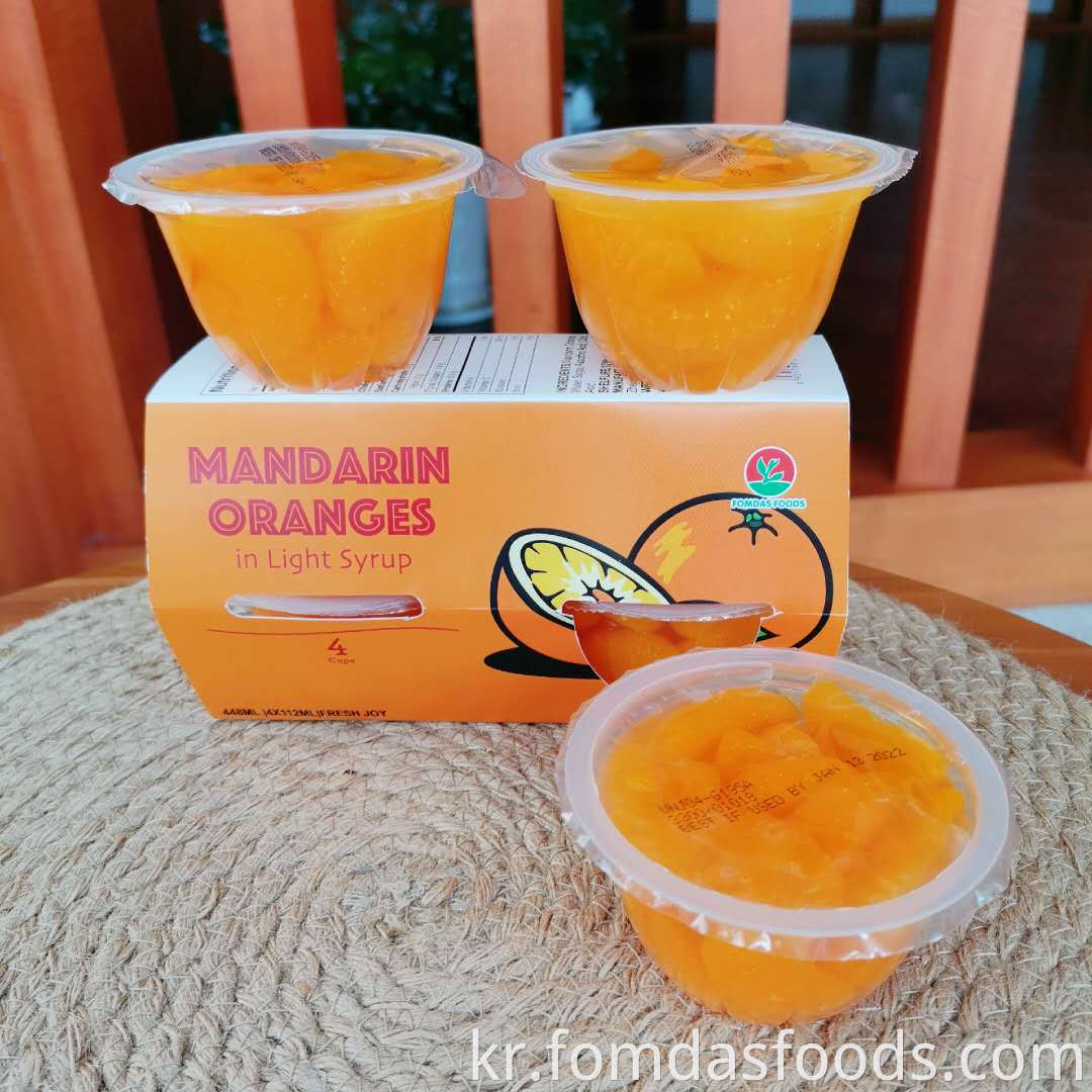 Canned Mandarin Oranges in Juice